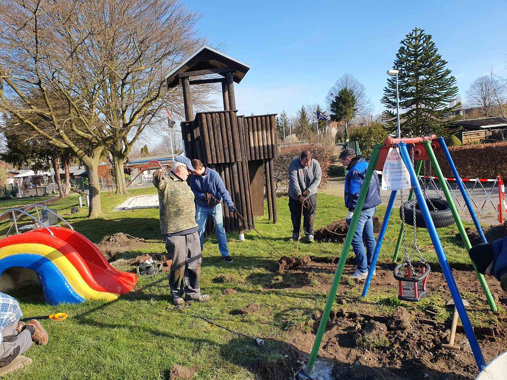 Neuer Spielplatz